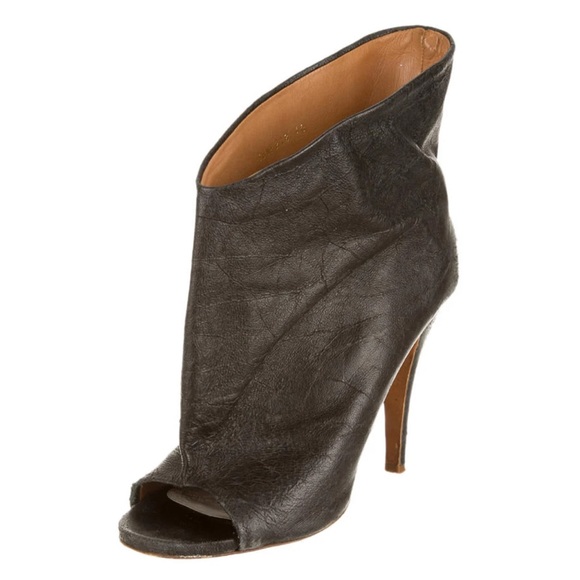 Maison Martin Margiela Wide Ankle Open Toe Booties Sz. 40 - Picture 4 of 8